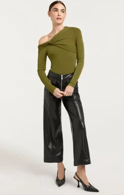Cinq à Sept Zaya Top OliveGreen Sale