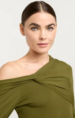 Cinq à Sept Zaya Top OliveGreen Sale