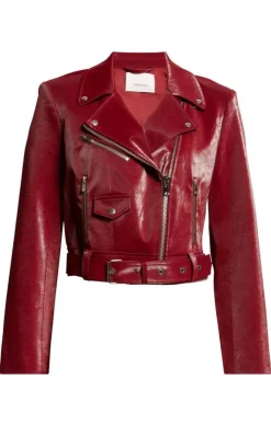 Cinq à Sept Zoe Jacket Oxblood Clearance