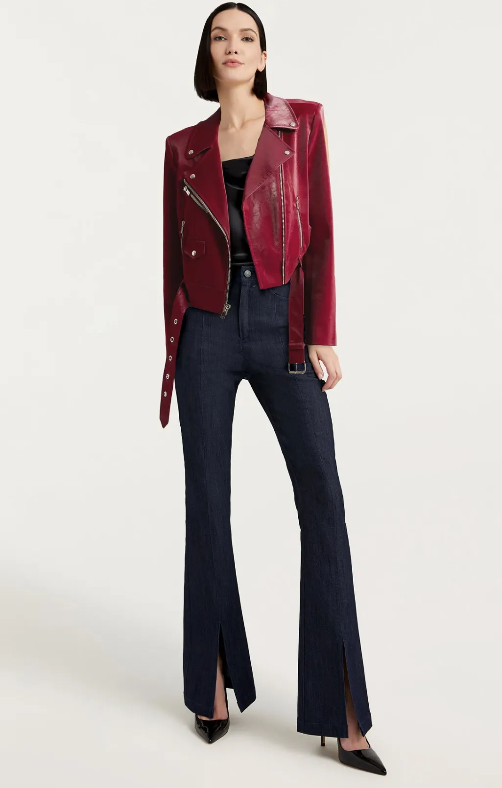 Cinq à Sept Zoe Jacket Oxblood Clearance
